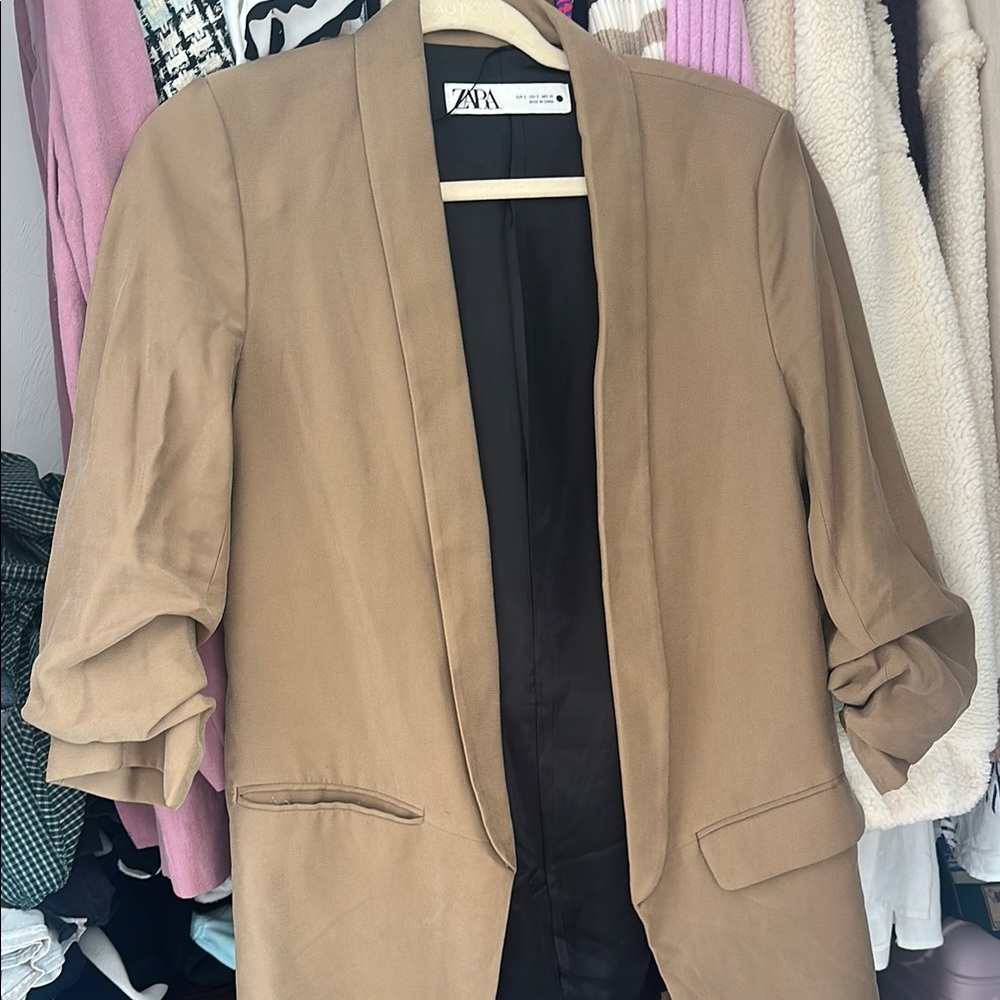 Zara Tan Blazer